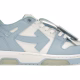 Off-White Off White Out Of Office Calf Leather Sneaker White/Light Blue