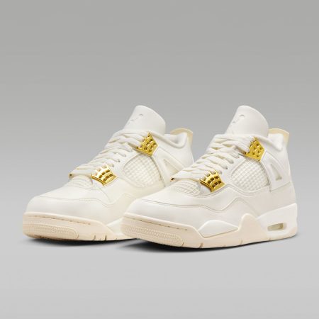 Air Jordan 4 Retro 'White & Gold'