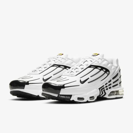 Tn 3 Leather ‘White Black’