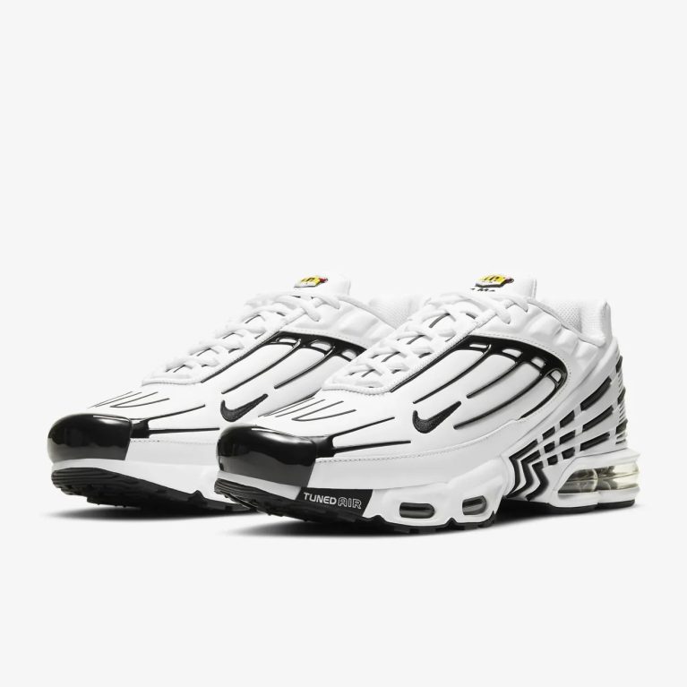 Tn 3 Leather ‘White Black’